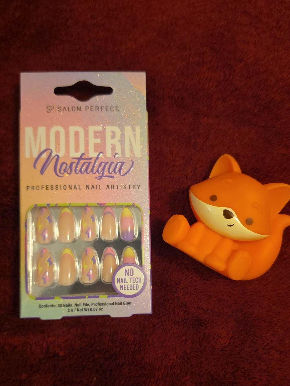 🆕️2/$12 SP Salon Perfect Press-On Nails - Nostalgia
